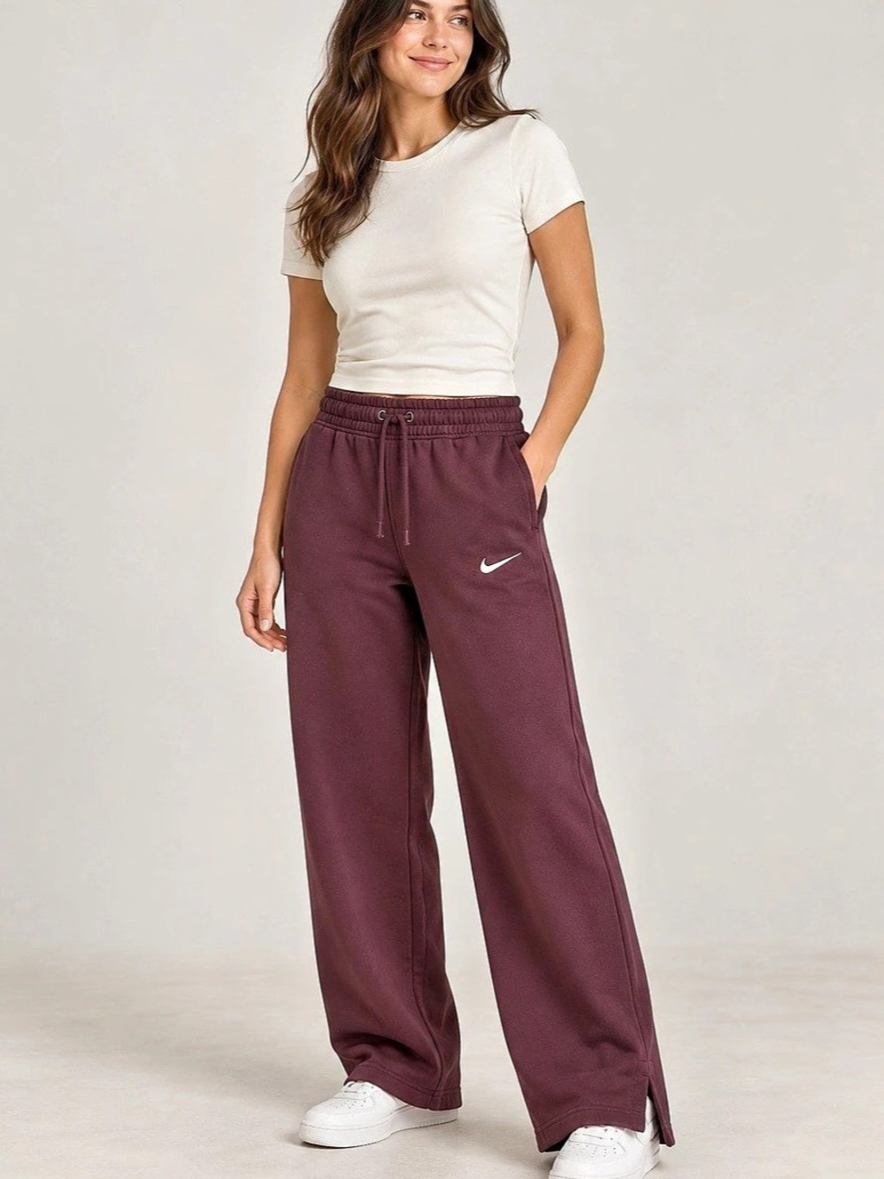 Nike Sportswear Phoenix Fleece High-Waisted Wide-Leg Pants Wide-Leg Pants XS